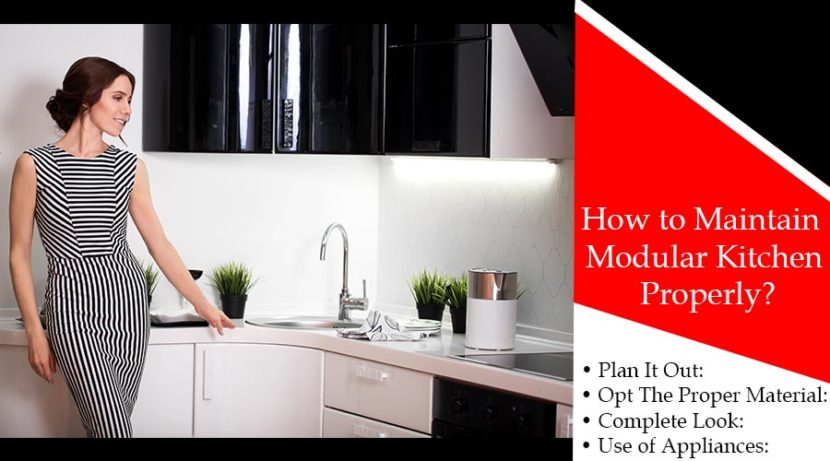 How to Maintain Modular Kitchen Properly