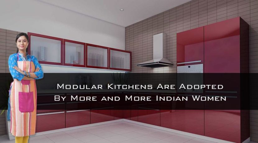 Modular Kitchens Are Adopted By More and More Indian Women