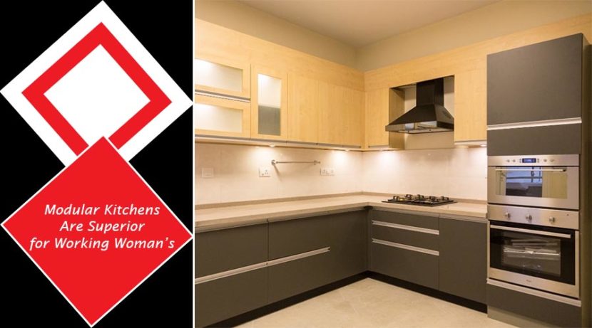Modular Kitchens Are Superior for Working Womans